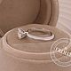 Заказать Помолвочное кольцо с бриллиантом 1 карат. FROLOF JEWELRY. Ярмарка Мастеров. . Кольцо помолвочное Фото №3