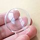 Order Hollow glass ball for jewelry 10-25 mm. Dek'ART: Furnitura dlya ukrashenij. Livemaster. . Cabochons Фото №3