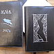 EVE, the RAVEN book cover, leather. Organizer. ZERGY. My Livemaster. Фото №6