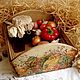 "Богатый урожай" Корзины для кухни Продано. Корзины. Магазин уютных подарков ПЕШКЕШ. Ярмарка Мастеров.  Фото №6