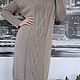 Платье а-ля MaxMara. Платья. Трикотаж ручной работы Ольги Дубской. Ярмарка Мастеров.  Фото №8