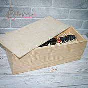 Bulk box wooden box with lid bulk box