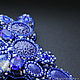 Brooch with lapis lazuli Gzhel. Brooches. Poltora-kt. Online shopping on My Livemaster.  Фото №2