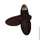 Order Shoes made of Python SILVIO. Python brown. Exotic Workshop Python Fashion. Livemaster. . Shoes Фото №3