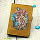 Order  Ariel the Mermaid. SUNGAZER leather products. Livemaster. . Passport cover Фото №3