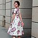 Заказать Vestido en estilo de los años 50 'Dalias'. Moda No Time. Ярмарка Мастеров. . Dresses Фото №3