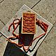 Заказать Клатч деревянный апельсин 20 см х 14 см х 6 см. Екатерина Яковлева (Firebirdclutch). Ярмарка Мастеров. . Клатчи Фото №3