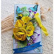 Открытки handmade. Livemaster - original item The handmade card. Greeting card. Gift.A woman`s mother. Handmade.