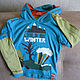 Vintage clothing: Bright hooded t-shirt size 98, Vintage blouses, Moscow,  Фото №1