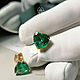 Серьги-пусеты "Сердечки". Серьги-пусеты. SCARABEY jewelry. Ярмарка Мастеров.  Фото №6