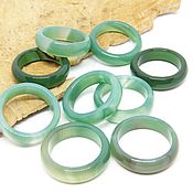 Украшения handmade. Livemaster - original item A ring of green chalcedony Tenderness of spring 17.5 R-R. Handmade.