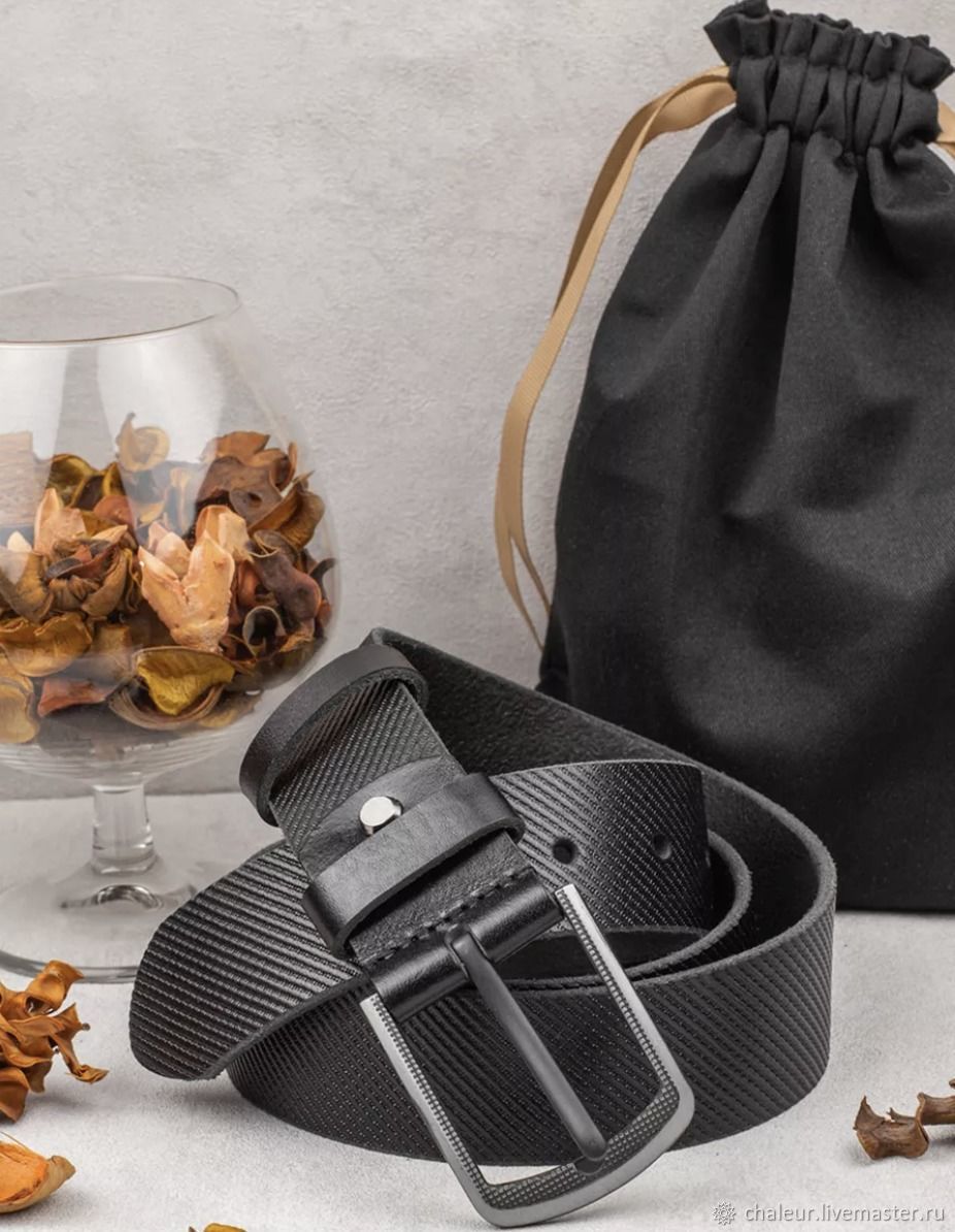 Ремень мужской из натуральной кожи в интернет-магазине Ярмарка Мастеров ...