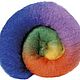 Cardoons NZ. Rainbow. 27 MD Germany. wool for felting, Carded Wool, Berdsk,  Фото №1