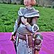 Винтаж: Старинная статуэтка Jeanne d'Arc бисквитный фарфор Франция. Статуэтки винтажные. Антиквариат и винтаж из Франции. Ярмарка Мастеров.  Фото №5