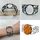 60113 Bracelet base for insertion 30*40mm. Silver plated. Accessories for jewelry. RuFurnitura (FurnituraRF). Online shopping on My Livemaster.  Фото №2