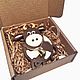 Заказать Новогодний бык. Символ года 2021. Игрушка на ёлку. WOODENSNOWBOX. Ярмарка Мастеров. . Елочные игрушки Фото №3