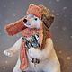 Order GIFTS from the NORTH polar Bear white. Knitted toys Olga Bessogonova. Livemaster. . Teddy Bears Фото №3