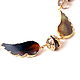 'My angel' necklace from slices of agate in the form of wings, Necklace, Moscow,  Фото №1