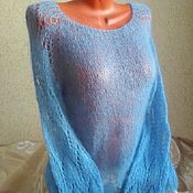 Одежда handmade. Livemaster - original item Knitted openwork pullover 