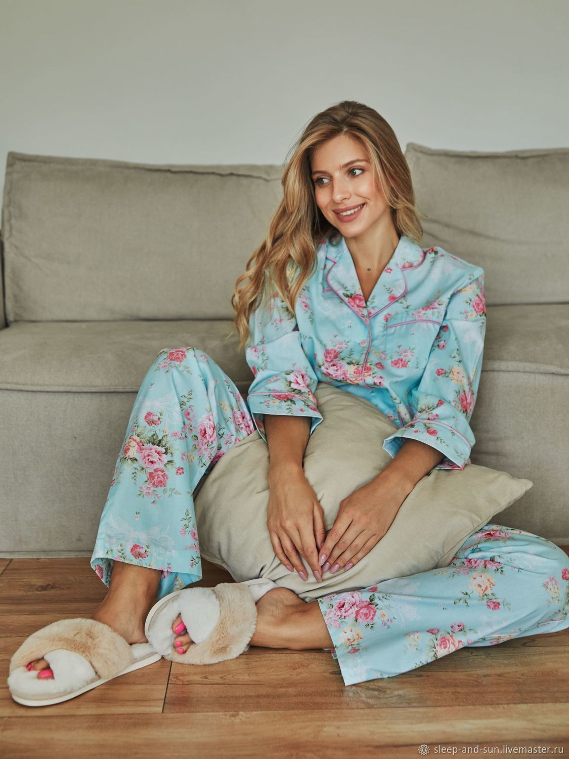Cotton pjs women discount