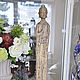 The statue of Buddha made of concrete, with texture of wood. Figurines. Decor concrete Azov Garden. My Livemaster. Фото №4