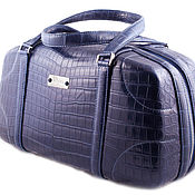 Сумки и аксессуары handmade. Livemaster - original item Crocodile leather travel and sports bag (for Rolls-Royce) NAASTHAN. Handmade.