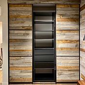 Для дома и интерьера handmade. Livemaster - original item Doors for the wardrobe made of solid pine (project g. Mytishchi). Handmade.
