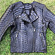 Giant Python leather jacket, Outerwear Jackets, Kuta,  Фото №1