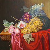 Картины и панно handmade. Livemaster - original item Oil painting still life with fruit. Handmade.