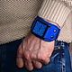 Men's wrist watch. Blue watch. Watches. FamilySkiners. Online shopping on My Livemaster.  Фото №2