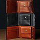 Заказать Кошелек с монетницей!. Shein LeatherCraft/Шьем из кожи!. Ярмарка Мастеров. . Кошельки Фото №3