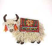 Материалы для творчества handmade. Livemaster - original item Himalayan yak, hand embroidery and applique. Handmade.
