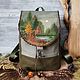 Canvas backpack 'Autumn forest', Backpacks, Rybinsk,  Фото №1