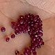 Рубины натуральные 2,4 мм. Бусины. Rainbowgems. Ярмарка Мастеров.  Фото №5