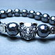 Men's bracelet with hematite 'Bear'. Bead bracelet. Beautiful gifts for the good people (Alura-lights). My Livemaster. Фото №4
