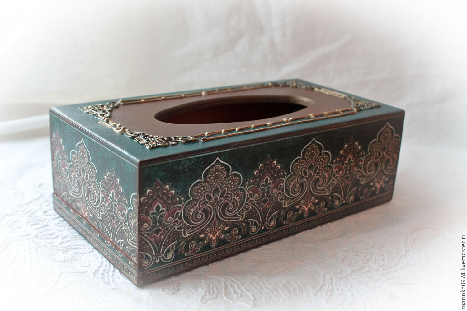 Box for napkins, napkin holder " Noble charm" shop online on