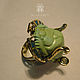 "Зеленый скарабей" золотое кольцо. Кольца. SCARABEY jewelry. Ярмарка Мастеров.  Фото №4