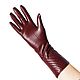 Order Size 7. Winter gloves made of genuine burgundy leather. Butichok from N.. Livemaster. . Vintage gloves Фото №3
