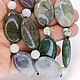 Chalcedony beads 51 cm (moss quartz, chalcedony). Beads2. Selberiya shop. Online shopping on My Livemaster.  Фото №2