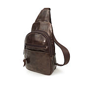 Сумки и аксессуары handmade. Livemaster - original item Men`s bag: Men`s brown leather bag Roland Mod. C90-622. Handmade.