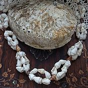 Винтаж handmade. Livemaster - original item Necklace made of shells of the southern seas. Philippines.. Handmade.