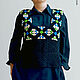 Trendy vest made of 'granny squares' Matilda. Tops. Talking look. Интернет-магазин Ярмарка Мастеров.  Фото №2