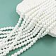 Thread 42 cm Glass Beads for Pearls 6 mm (3256-6), Beads1, Voronezh,  Фото №1