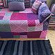 Knitted cross stripe rug in different colors 2. Floor mats. vyazanaya6tu4ka. Online shopping on My Livemaster.  Фото №2