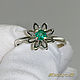 Ring 'Sun-emerald' gold 585, natural emerald. VIDEO. Rings. MaksimJewelryStudio. Online shopping on My Livemaster.  Фото №2