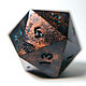 Большой дайс D20 для DnD Бронзовый дракон. Фишки и кости. Geek Shelf. Ярмарка Мастеров.  Фото №5