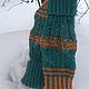 Handmade knitted leg warmers 'Forest', Leg warmers, Samara,  Фото №1