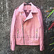 Women's Python leather jacket LYRA. Outerwear Jackets. Exotic Workshop Python Fashion. Online shopping on My Livemaster.  Фото №2