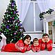 Family set in Scandinavian style (jacket and dress knitted), Sweaters, Moscow,  Фото №1