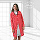 Coat knitted 'September'. Coats. Klenoc. Online shopping on My Livemaster.  Фото №2